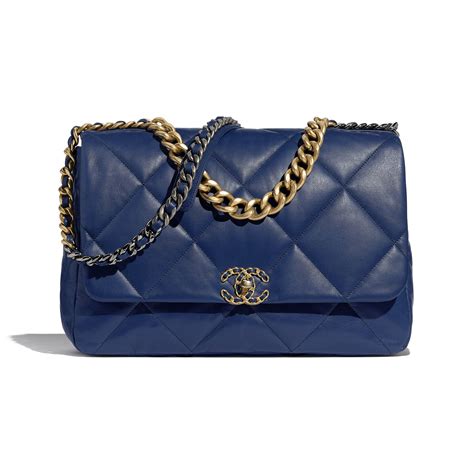 chanel 19 maxi flap bag denim